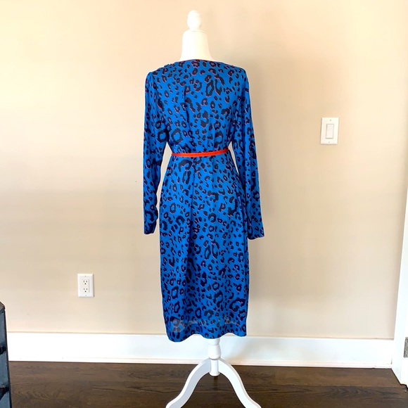 Kitri Studio Maya Animal Print Wrap Dress - Picture 5 of 9